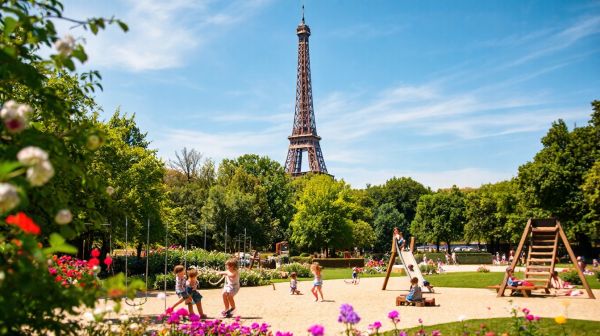 Top 5 destinations pour découvrir les aires de jeux à Paris